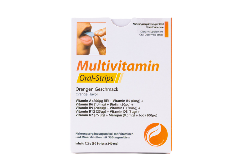 Multivitamin-Blättchen  von "Odissol" gegen Vitaminmangel