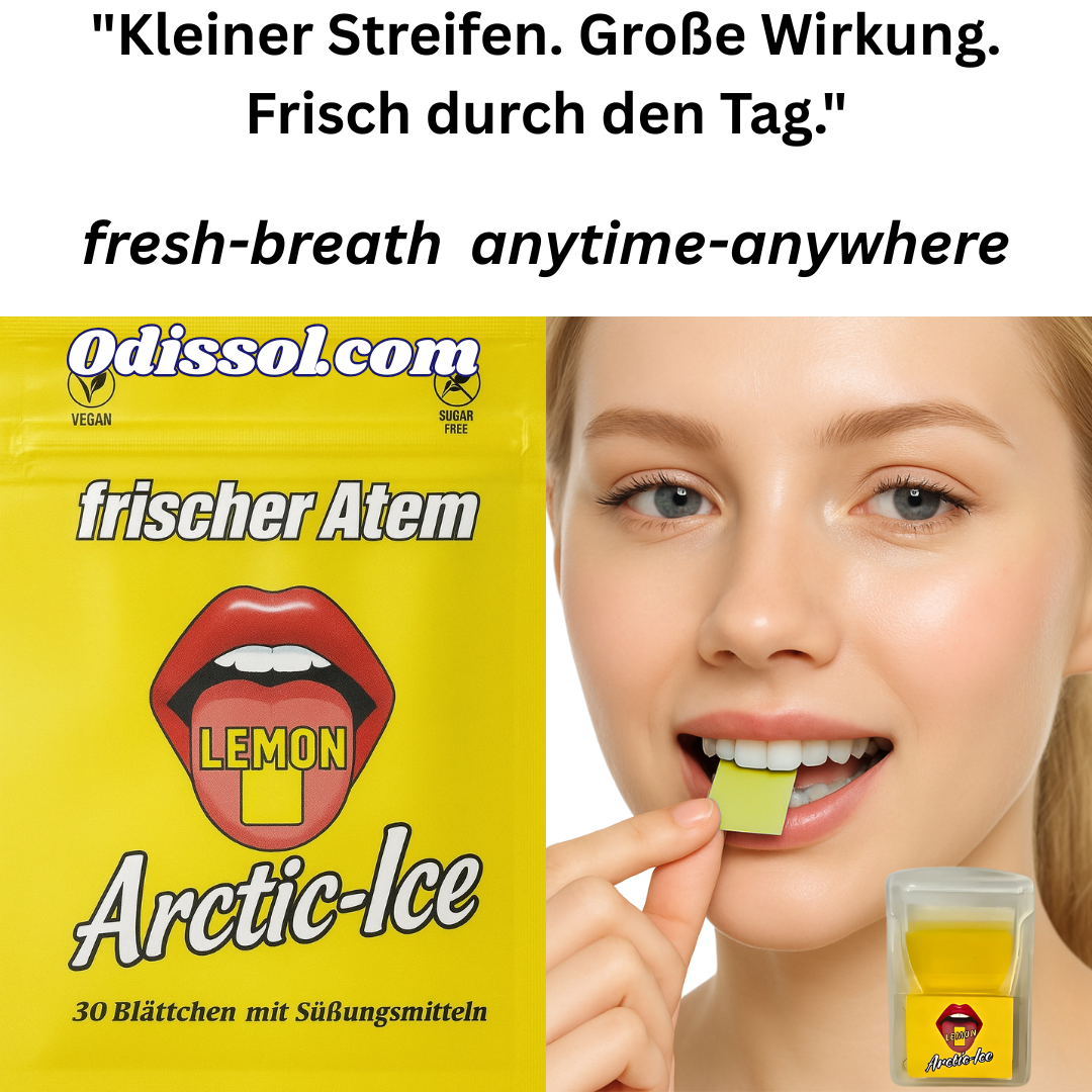 3er Pack Arctic-Ice Lemon   90 Blättchen
