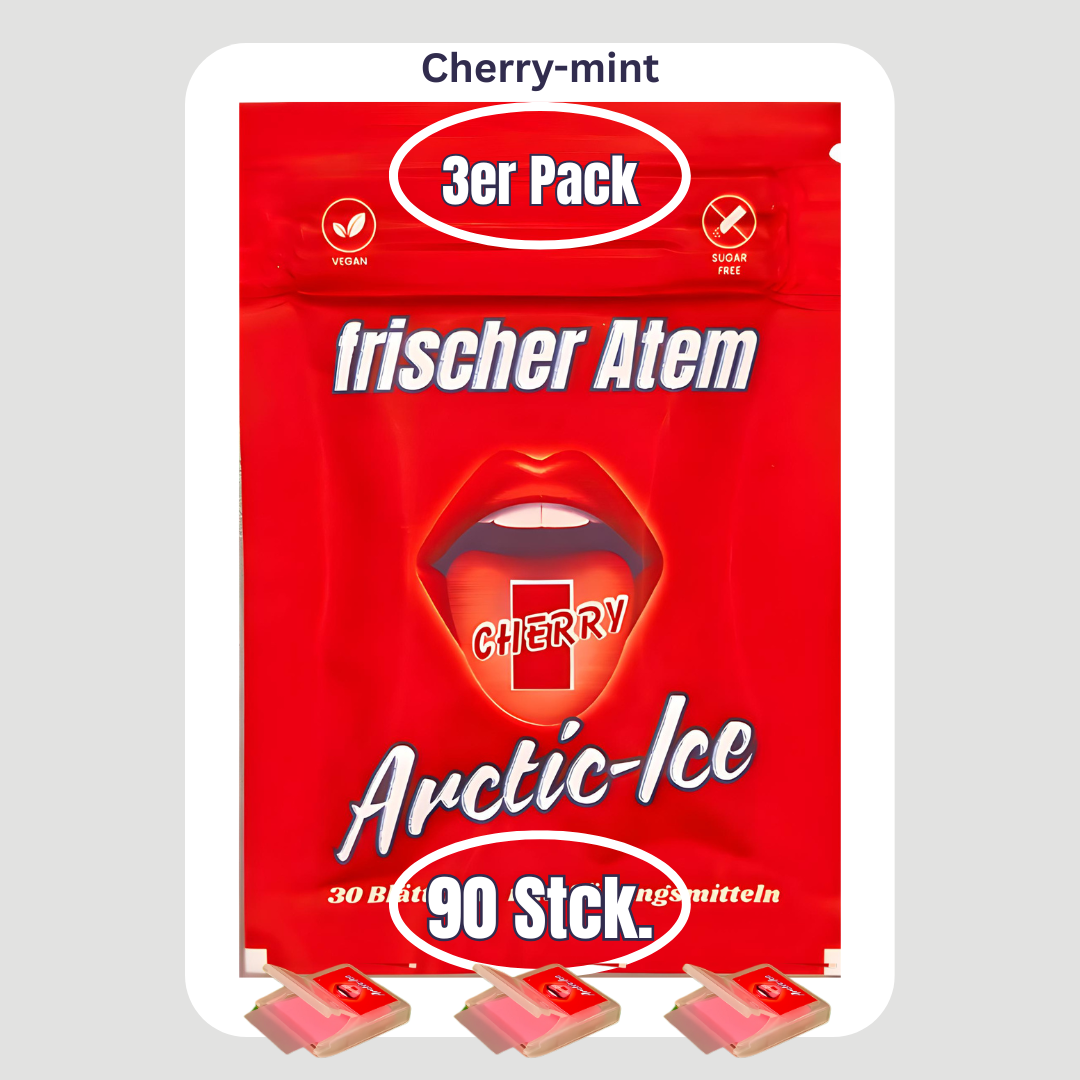3er Pack Arctic-Ice Cherry  90 Blättchen