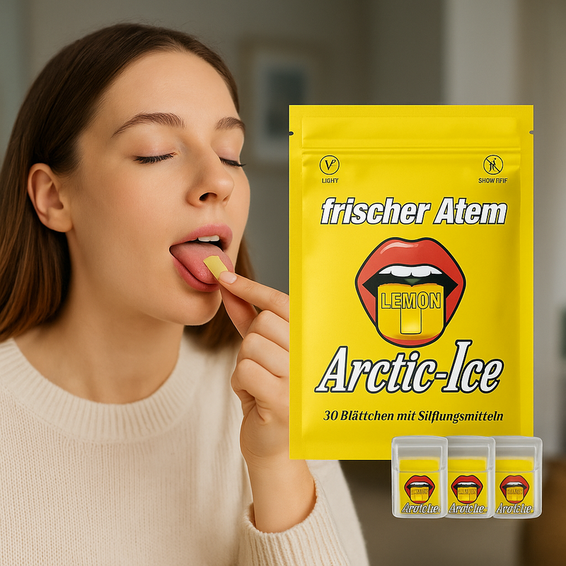 3er Pack Arctic-Ice Lemon   90 Blättchen