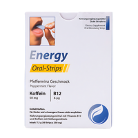 Energy-Booster Koffein & Vitamin B12  Blättchen 30er Packung