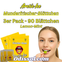 3er Pack Arctic-Ice Lemon   90 Blättchen