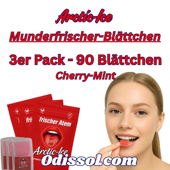 3er Pack Arctic-Ice Cherry  90 Blättchen