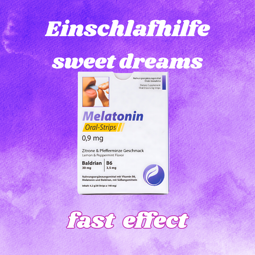 Melatonin & Baldrian & Vitamin B6 & Multivitamin & frischer Atem  90Blättchen