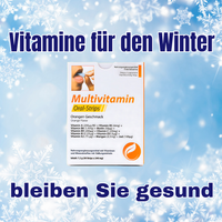 Vitamin D3 , B12,C... Multivitamin A-Z Blättchen, 30er Packung hochdosiert