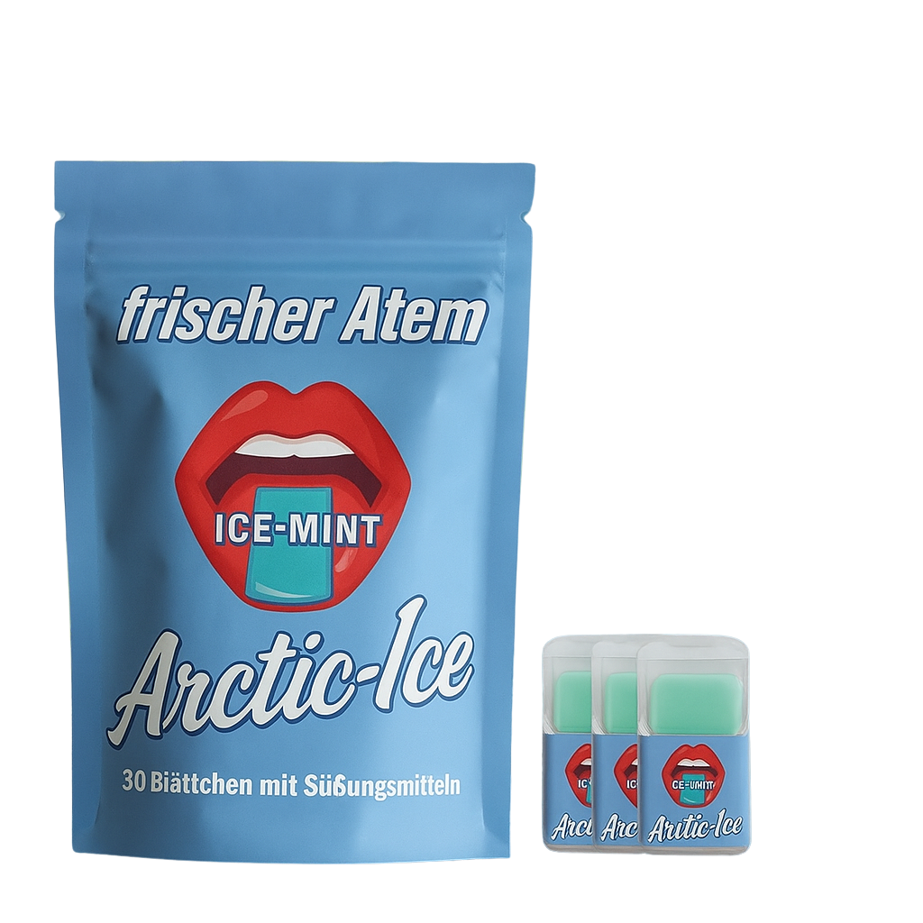 3er Pack Arctic-Ice Mint   90 Blättchen