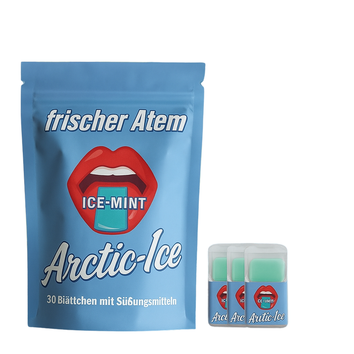 3er Pack Arctic-Ice Mint   90 Blättchen