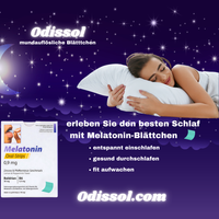 Melatonin & Baldrian & Vitamin B6    30 Blättchen